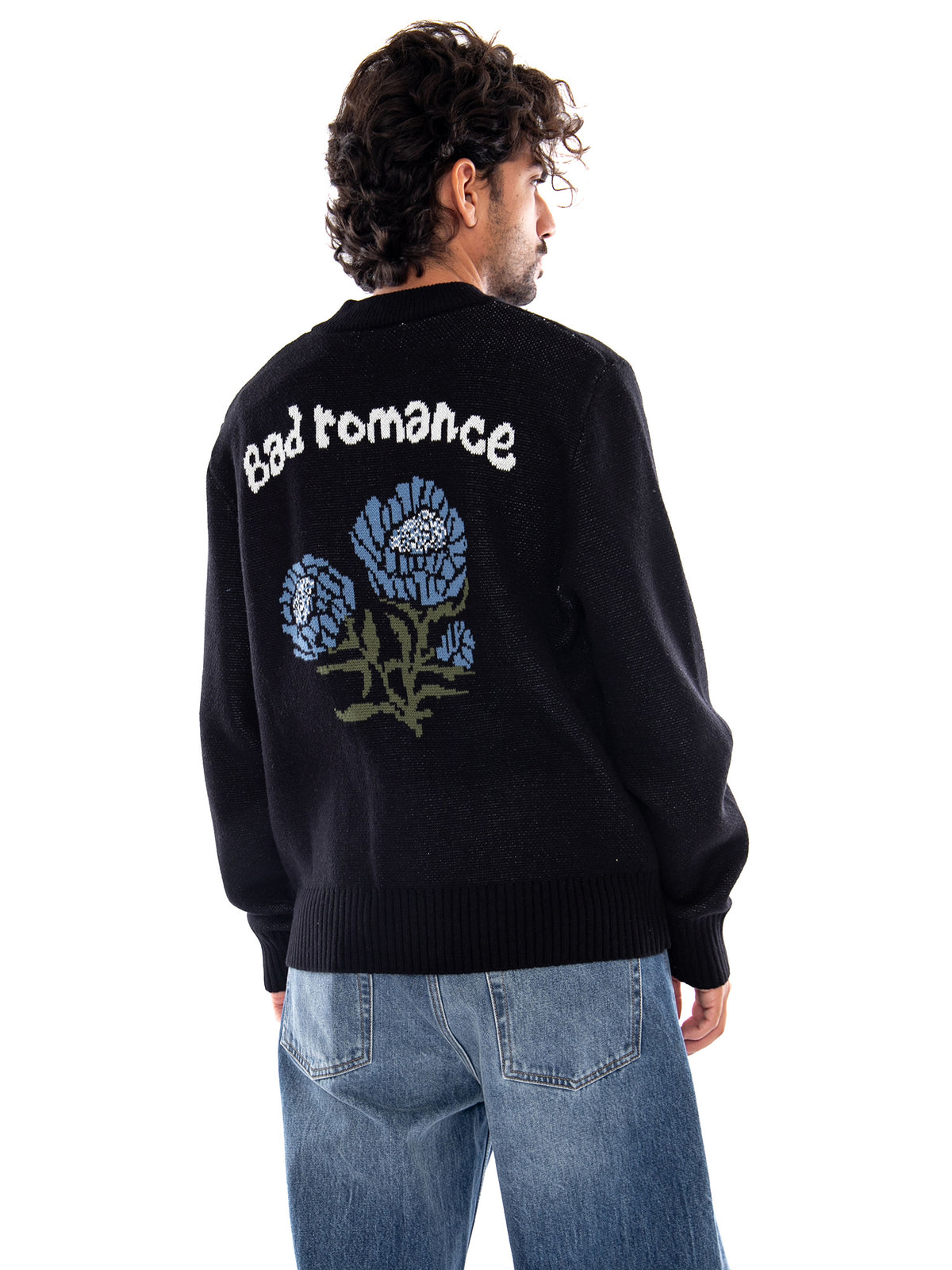 JACKET BAD ROMANCE - Giacca con Zip e Taschini Uomo Nera AT011 1910 KAOTIKO 