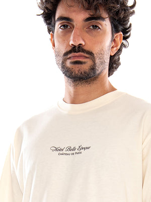 S/S Regular Garland Ivory - Maglietta Girocollo Uomo Avorio AT033 G002 KAOTIKO 