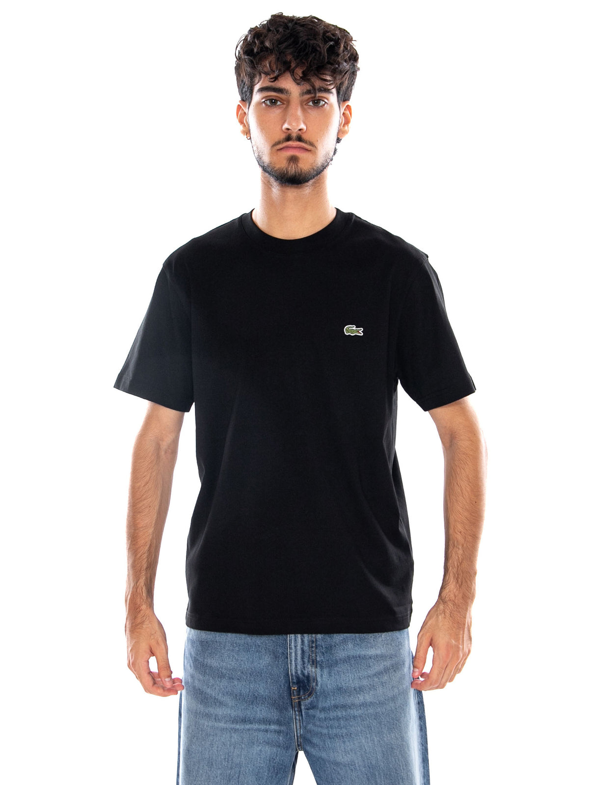 Maglietta Girocollo Lacoste Uomo Nera TH7318 031 LACOSTE 