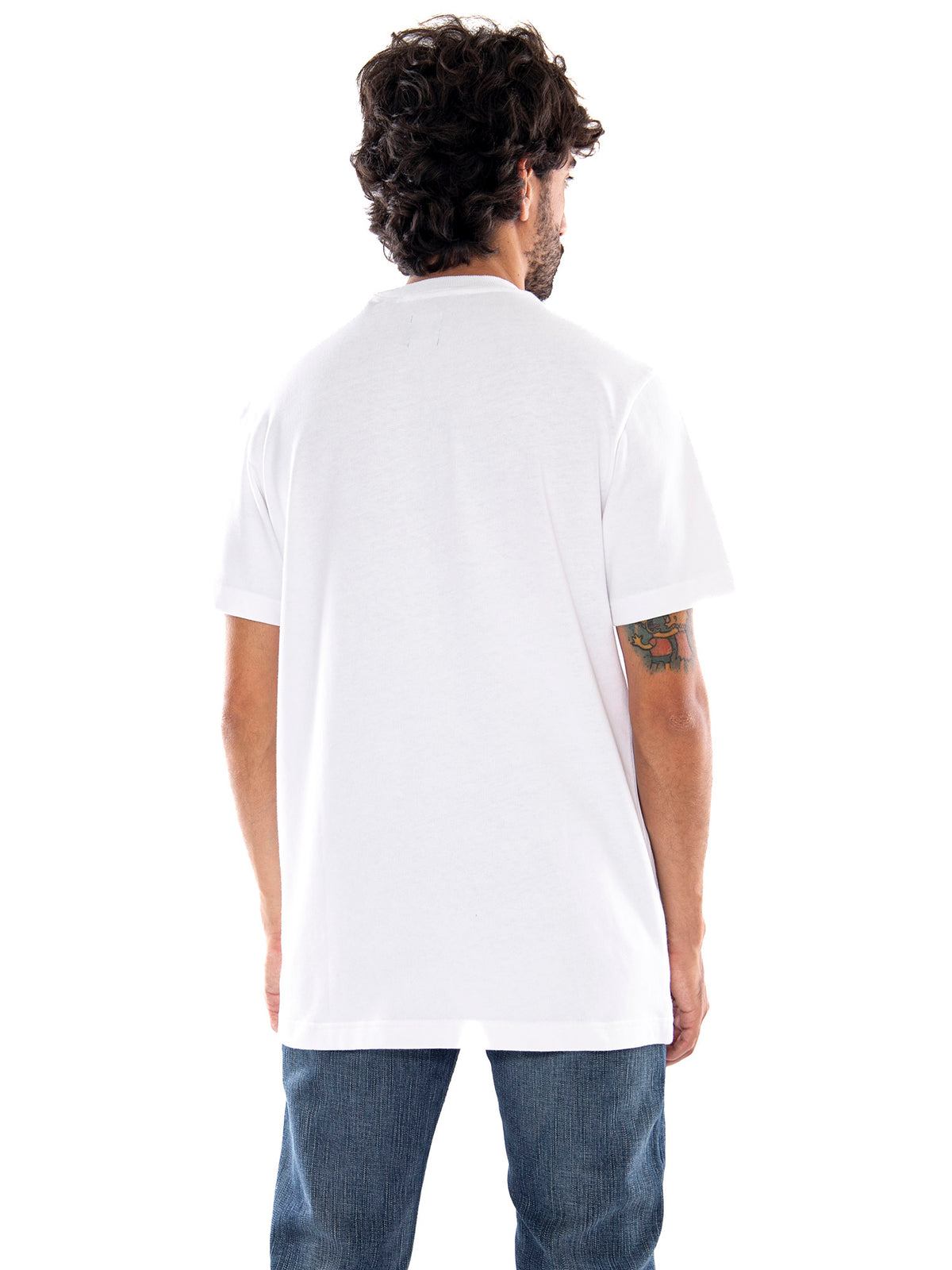 Lee Tee White - T-Shirt Uomo Bianca a Maniche Corte 112386312 WHITE LEE 