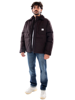 Lee Workwear Puffer Chocolate Torte - Giubbotto Imbottito Uomo Marrone 112386615 BLK LEE 