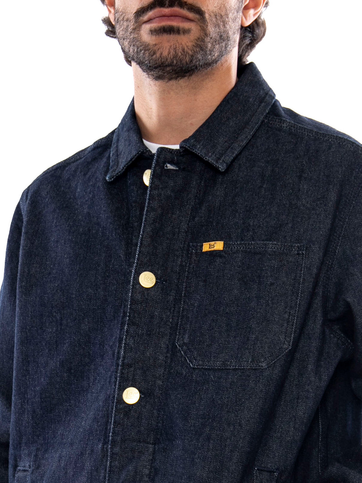 Lee Denim Jacket Blue - Giacca in Denim Uomo Blu 112387707 BL LEE 