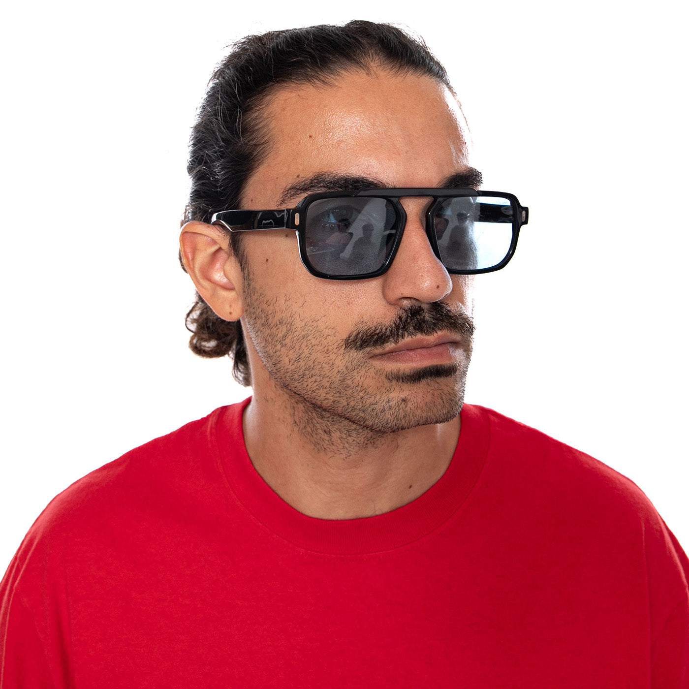 BOLD 30074 BLACK / BLUE - Occhiali da Sole Neri 30074 171 LET'S SEE 