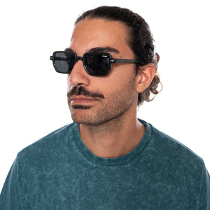 BOLD 30079 BLACK / GREEN - Occhiali da Sole Neri 30079 157 LET'S SEE 