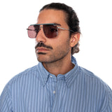 YC 39044 SILVER - Gafas de Sol Plateadas  ACCESORIOS LET'S SEE