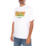 LSE_VINTAGE FIT GR TEE LEVI'S LOGO GRID 3 NEUTRAL - Camiseta Cuello Redondo Hombre Blanca  Hombre LEVIS