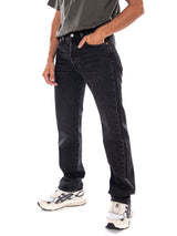 LEVI'S® 501® ORIGINAL FOUND IN CAVE SELV BLACK - Pantaloni Denim Jeans Uomo Neri  Uomo LEVIS