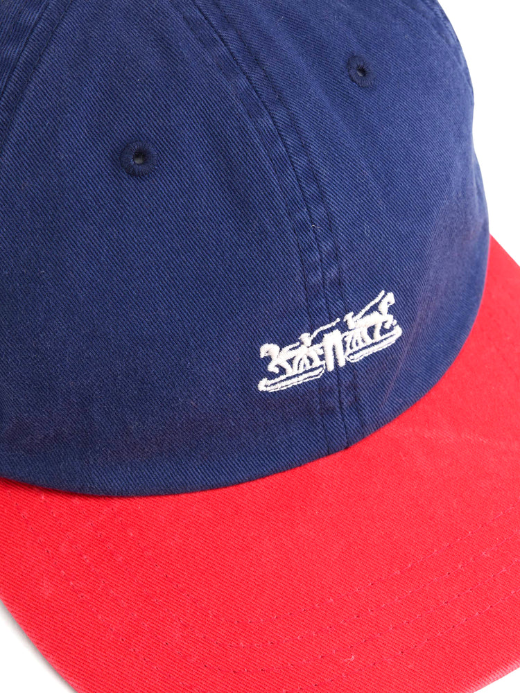 LEVI'S® ROCKRIDGE DAD CAP MEDIEVAL BLUE / MARS RED - Cappellino Blu / Rosso 007YM 0002 LEVIS 