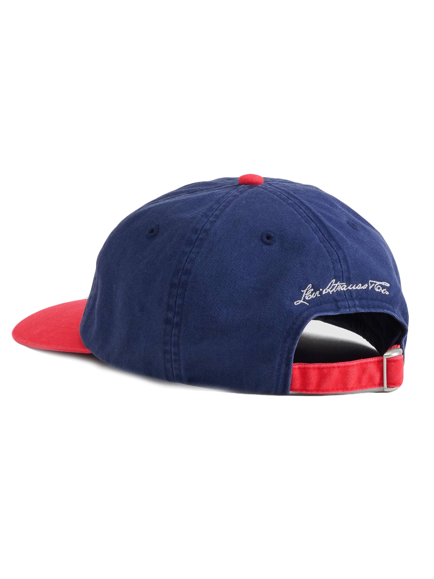 LEVI'S® ROCKRIDGE DAD CAP MEDIEVAL BLUE / MARS RED - Cappellino Blu / Rosso 007YM 0002 LEVIS 