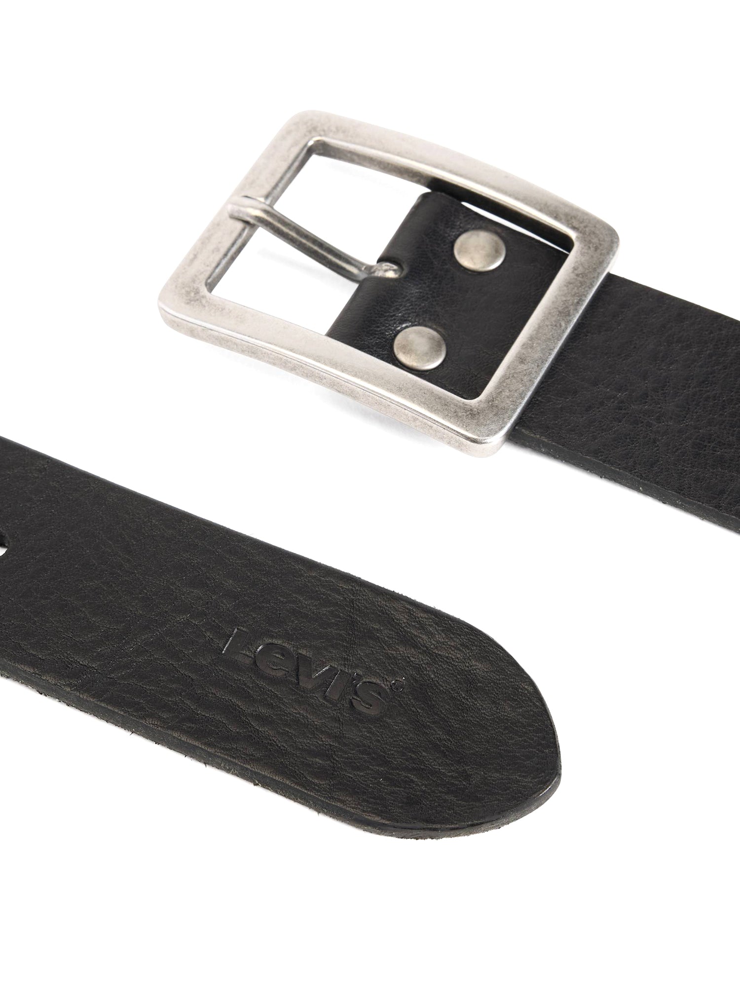LEVI'S® MASON CENTERBAR BELT CAVIAR BLACK - Cintura Nera 007YW 0000 LEVIS 