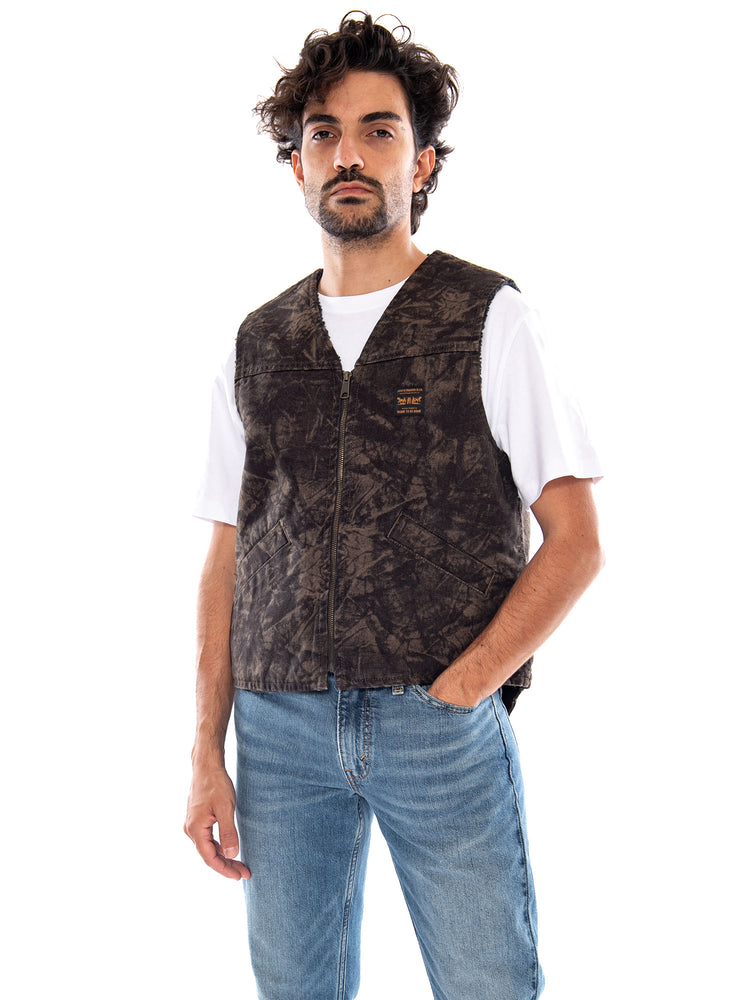 SARATOGA VEST RALEIGH CAMO DARK OLIVE PR - Gilet Uomo Multicolore 0083C 0001 LEVIS 