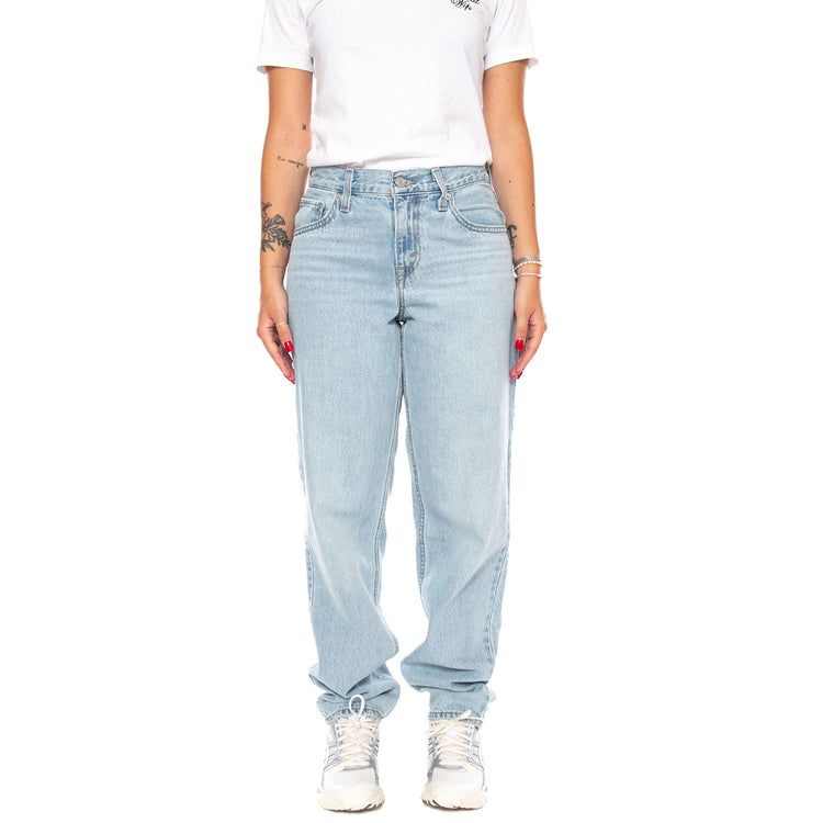 LOOSE TAPER H2'26 MESSAGE SENT MEDIUM WASH - Pantaloni Denim Jeans Donna Blu 0083N 0007 LEVIS 