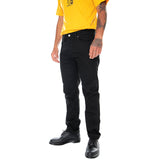 502™ TAPER JUST SAY HI BLACK - Pantalones Denim Jeans Hombre Negros Hombre LEVIS