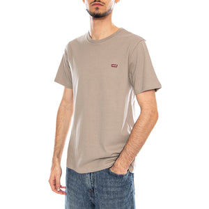 SS Original HM Tee - Vintage Khaki - Maglietta Girocollo Uomo Grigia 56605 0301 LEVIS 