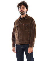 Levi's Sunrise Trucker Desert Palm Corduroy Brown - Chaqueta Hombre Marrón Hombre LEVIS