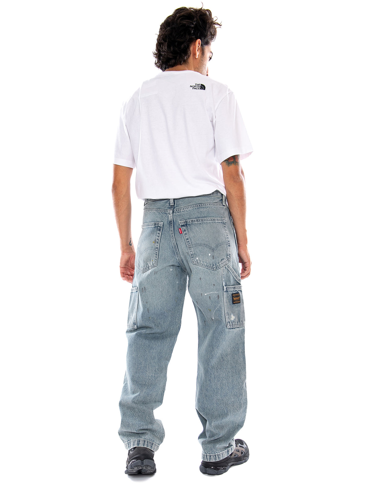 568 LOOSE STRT DBL KNEE DIVING DUCKS DX not the same - Pantaloni Denim Jeans Uomo Blu A7367 0020 LEVIS 