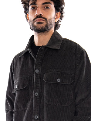 Only & Sons Onssimon Cord Rlx 017 Shirt Beluga - Camicia Uomo Grigia<BR/><BR/> 22038631 5020563 ONLY & SONS 