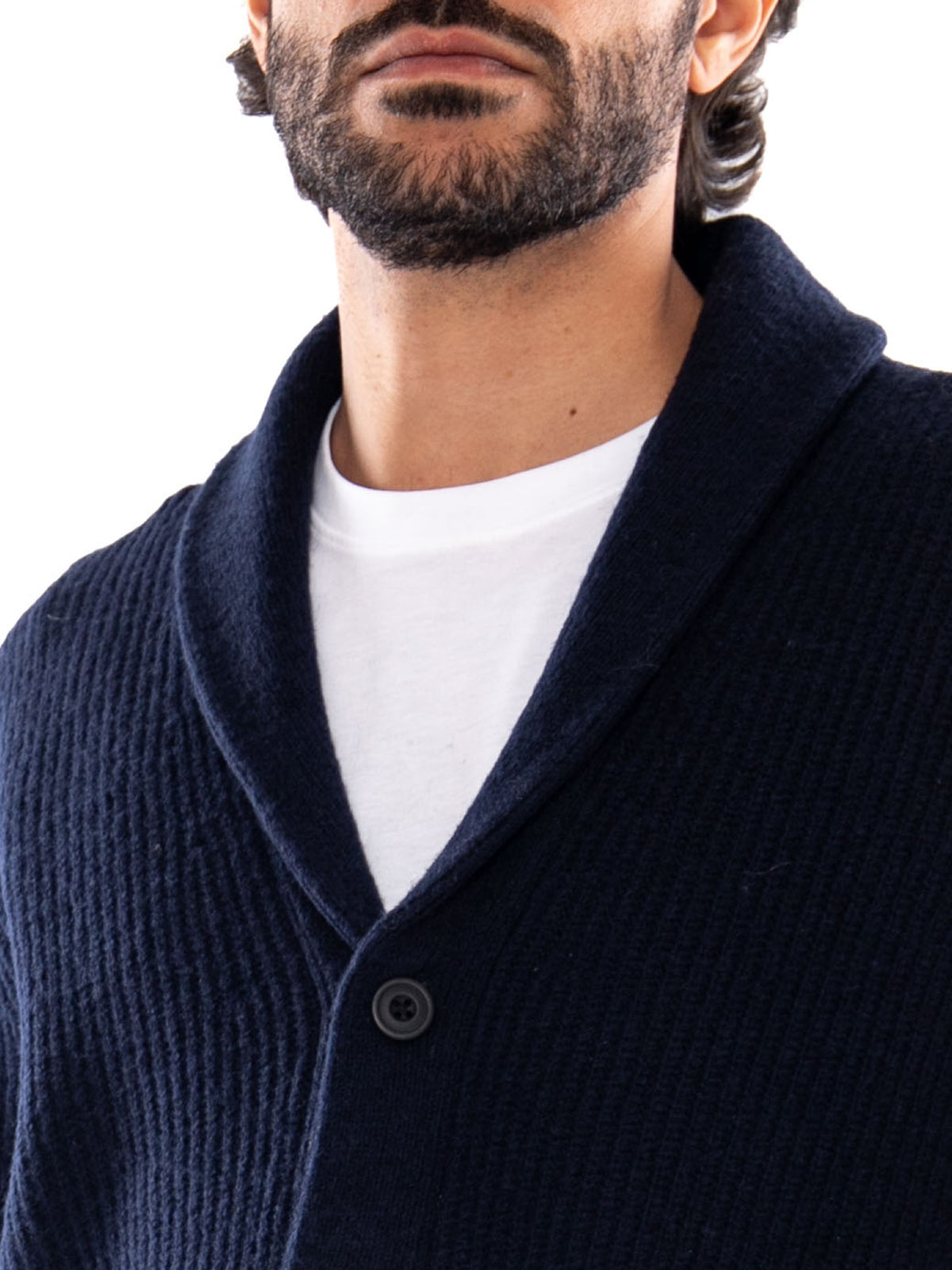 Only & Sons ONSSKY RLX LS Cardigan Knit FRML Baritone Blue - Cardigan Uomo in Maglia Blu 22039398 5094627 ONLY & SONS 