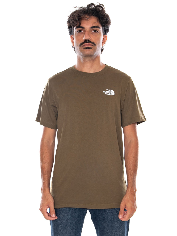 THE NORTH FACE M EVO BOX NSE REG SS T CARAWAY SEE - Maglietta Girocollo Uomo Verde NF0A8B6K 2EK1 THE NORTH FACE 
