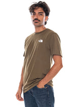 THE NORTH FACE M EVO BOX NSE REG SS T CARAWAY SEE - Camiseta Cuello Redondo Hombre Verde Hombre THE NORTH FACE