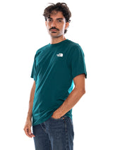 THE NORTH FACE M EVO BOX NSE REG SS T PACIFIC TEAL - Camiseta Cuello Redondo Hombre Verde Hombre THE NORTH FACE