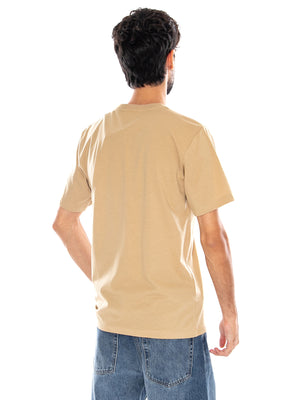 M EVO SD REG SS TEE DARK CHESTNUT - Maglietta Girocollo Uomo Marrone NF0A8CZ2 LK51 THE NORTH FACE 