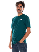 THE NORTH FACE M EVO SD REG SS TEE PACIFIC TEAL - Camiseta Cuello Redondo Hombre Verde Hombre THE NORTH FACE
