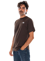 THE NORTH FACE M EVO SD REG SS TEE DARK CHESTNUT - Camiseta Cuello Redondo Hombre Marrón  Hombre THE NORTH FACE