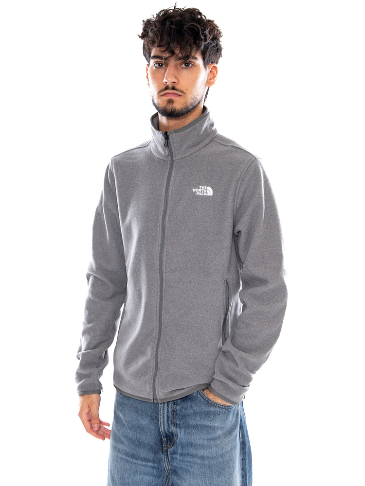 M GLACIER FLC JKT TNF MID GREY - Giacca Uomo Grigia NF0A8D0R CQI1 THE NORTH FACE 