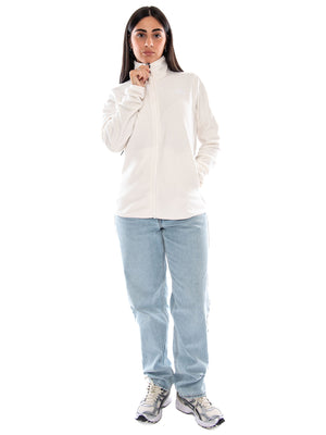 The North Face W Glacier Fleece Jacket White Dune - Giacca in Pile Donna Beige NF0A8D2F QLI1 THE NORTH FACE 