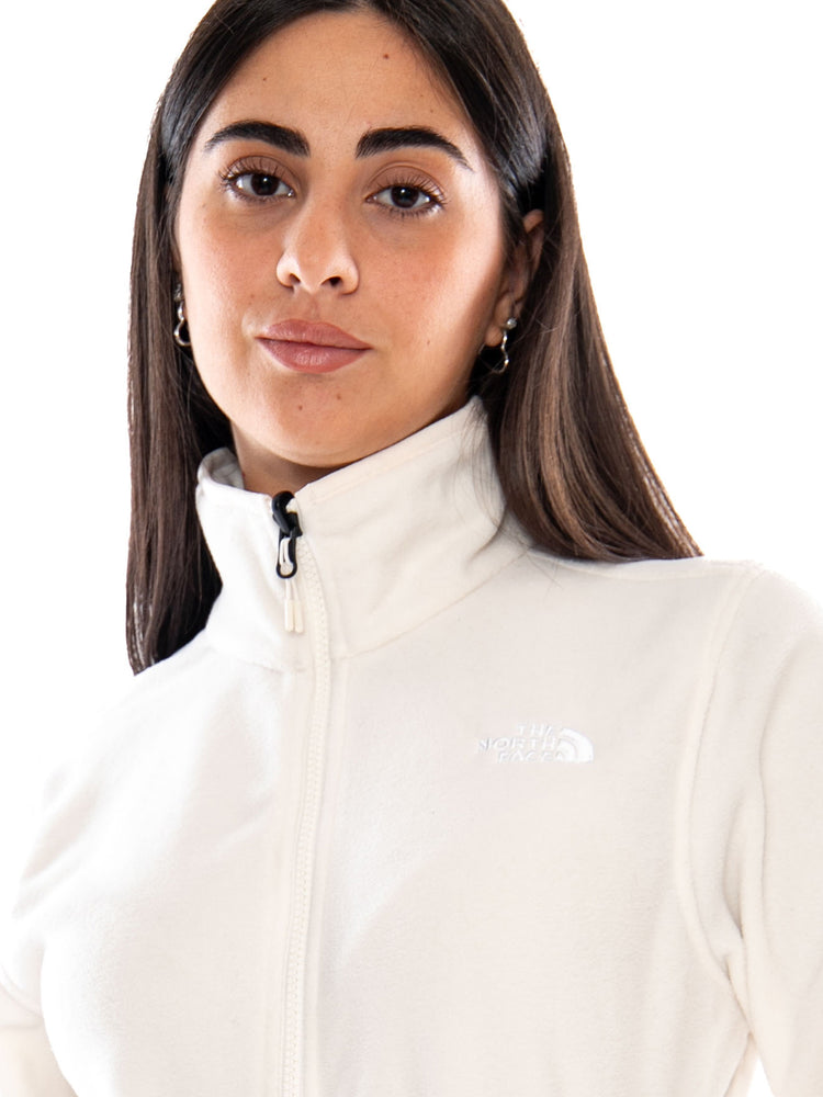 The North Face W Glacier Fleece Jacket White Dune - Giacca in Pile Donna Beige NF0A8D2F QLI1 THE NORTH FACE 