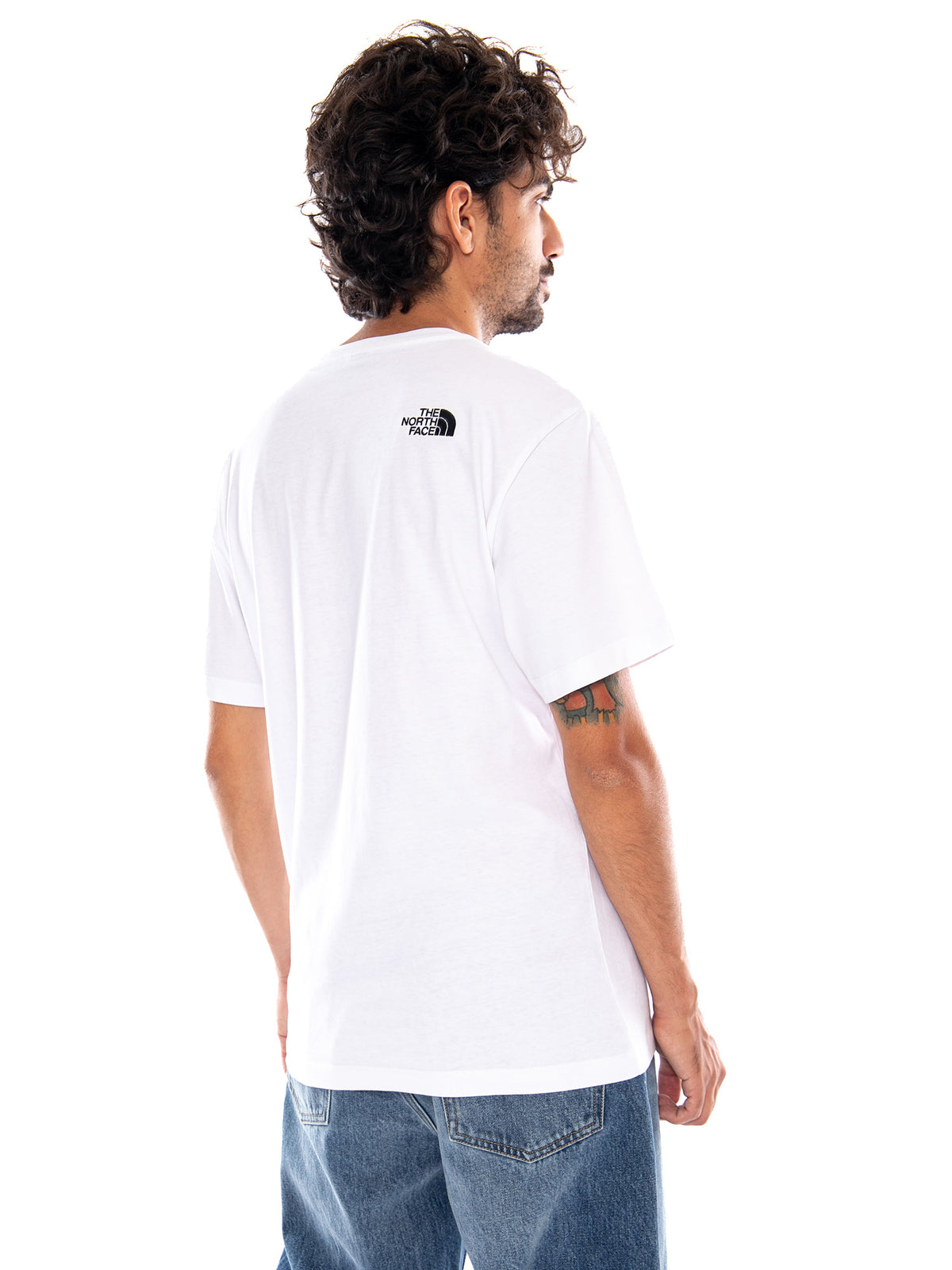U Off Piste Embro Rlx White - Maglietta Girocollo Uomo Bianca NF0A8JA5 FN41 THE NORTH FACE 