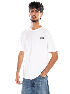 U NSE SLOPES RLX SS TEE TNF WHITE - Maglietta Girocollo Uomo Bianca NF0A8JA8 FN41 THE NORTH FACE 