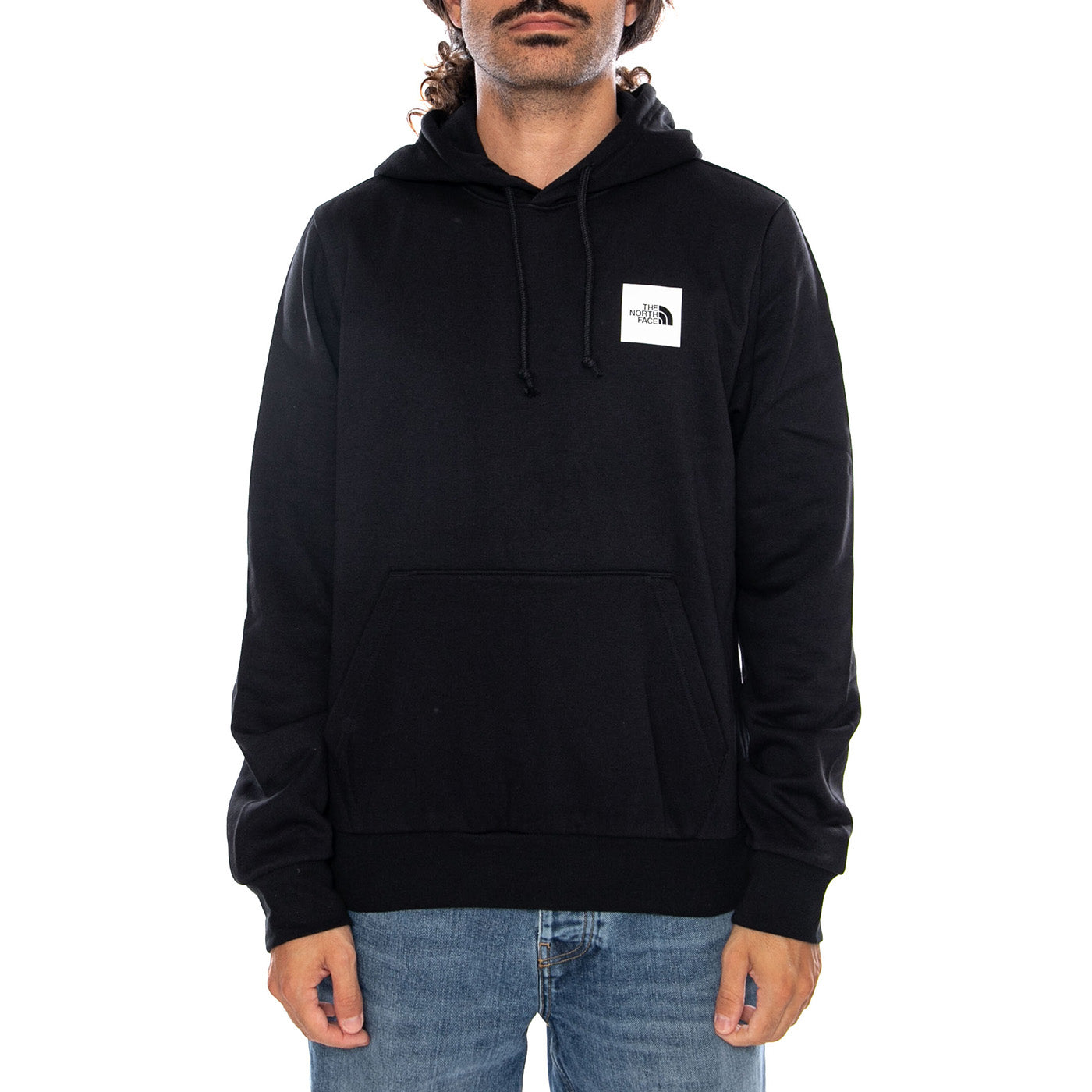 M BOX HD REG HD TNF BLACK - Felpa con Cappuccio Uomo Nera NF0A8JAX JK31 THE NORTH FACE 