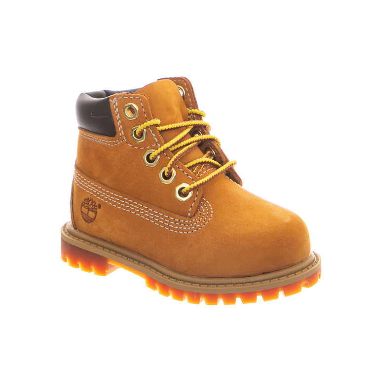 Timberland Toddler Premium 6 Inch Boot Wheat - Stivaletti per Bimbi Piccoli Marrone<BR/><BR/> TB112809 7131 TIMBERLAND 