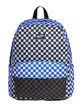 OLD SKOOL BACKPACK CLASSIC BLUE / BLACK - Zaino Checkerboard Multicolore ACCESORIOS VANS