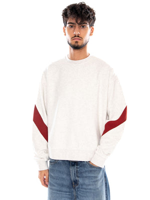 RETRO SPORT CREW ASH HEATHER - Felpa Girocollo Uomo Grigia VN000VK5 RKZ1 VANS 