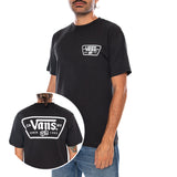 KNU PATCH SS TEE BLACK - Camiseta Cuello Redondo Hombre Negro VANS