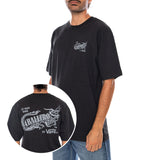 CABALLERO SS TEE - Camiseta Cuello Redondo Hombre Negra VANS