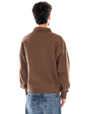 POLO FLEECE PULLOVER VINTAGE COCOA - Felpa Uomo Marrone VN000XHD FST1 VANS 