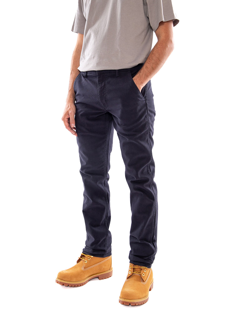Wrangler Regular Chino Dark Navy - Pantaloni Chino Uomo Blu Scuro 112371030 BL WRANGLER 