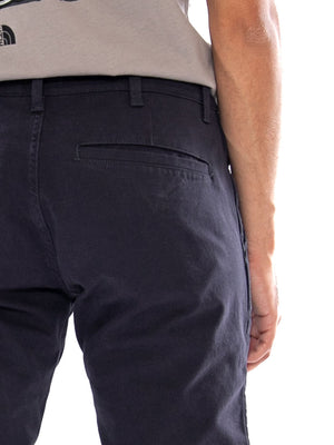 Wrangler Regular Chino Dark Navy - Pantaloni Chino Uomo Blu Scuro 112371030 BL WRANGLER 