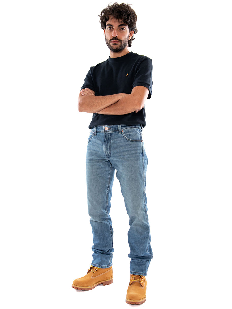 Wrangler Greensboro Blue - Jeans Uomo Blu 112377801 BL WRANGLER 