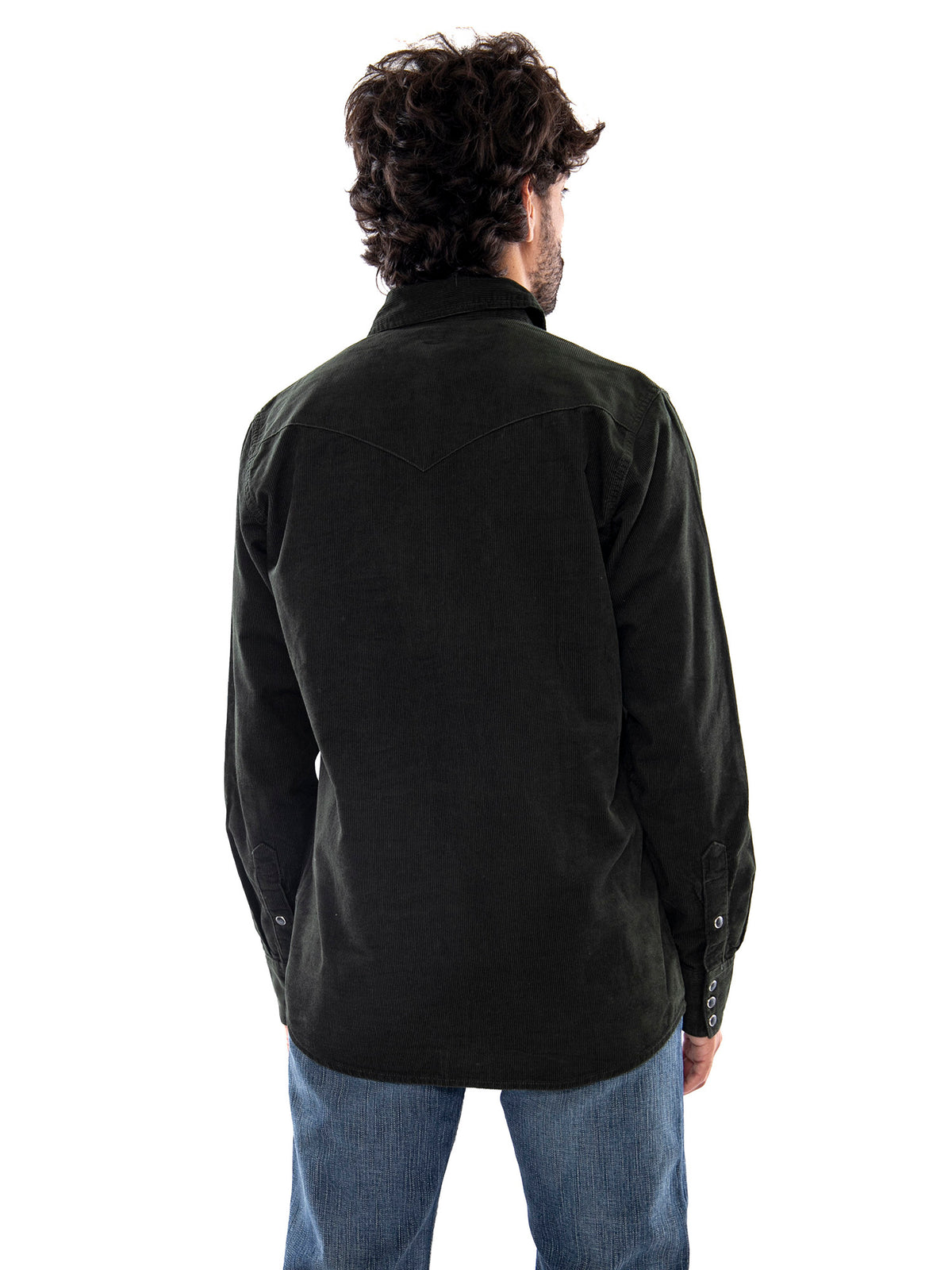 Wrangler Western Shirt Rosin Green - Camicia Western Uomo Verde 112386901 GRN WRANGLER 