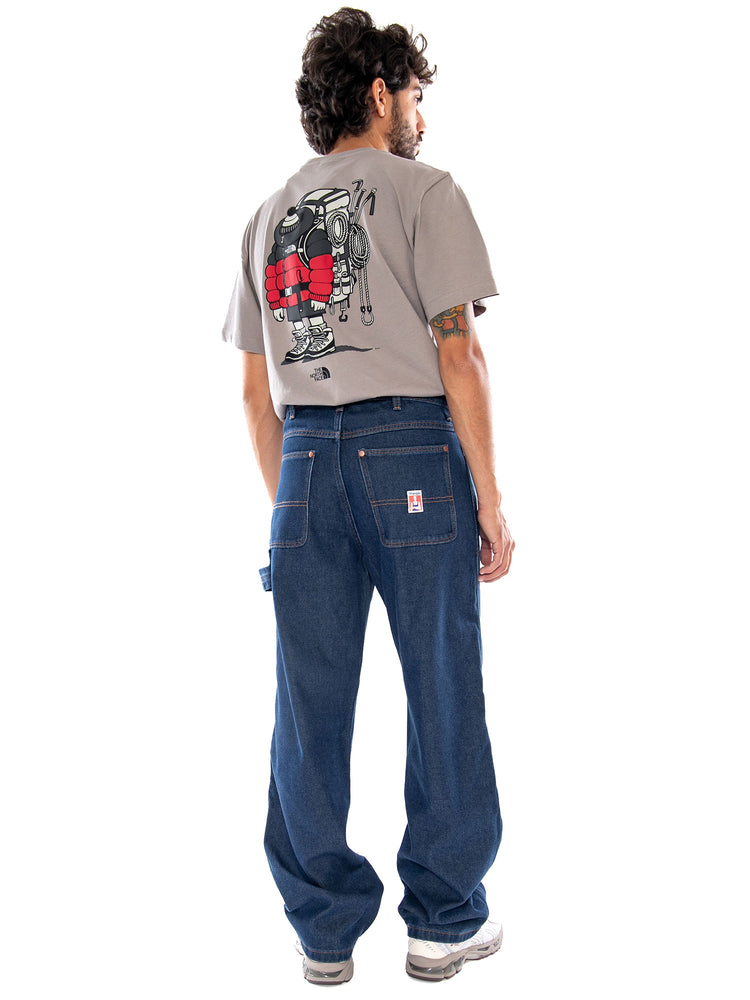 Wrangler Double Knee Carpenter Dark Indigo - Pantaloni Workwear Uomo Blu Scuro 112386906 BL WRANGLER 