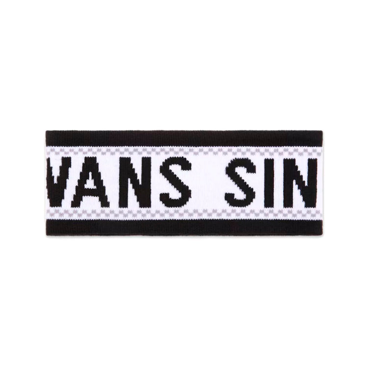 Wm Pep Rally Headband - Black / White - Fascia con Logo Bianca / Nera VN0A4A1NY281 . VANS 