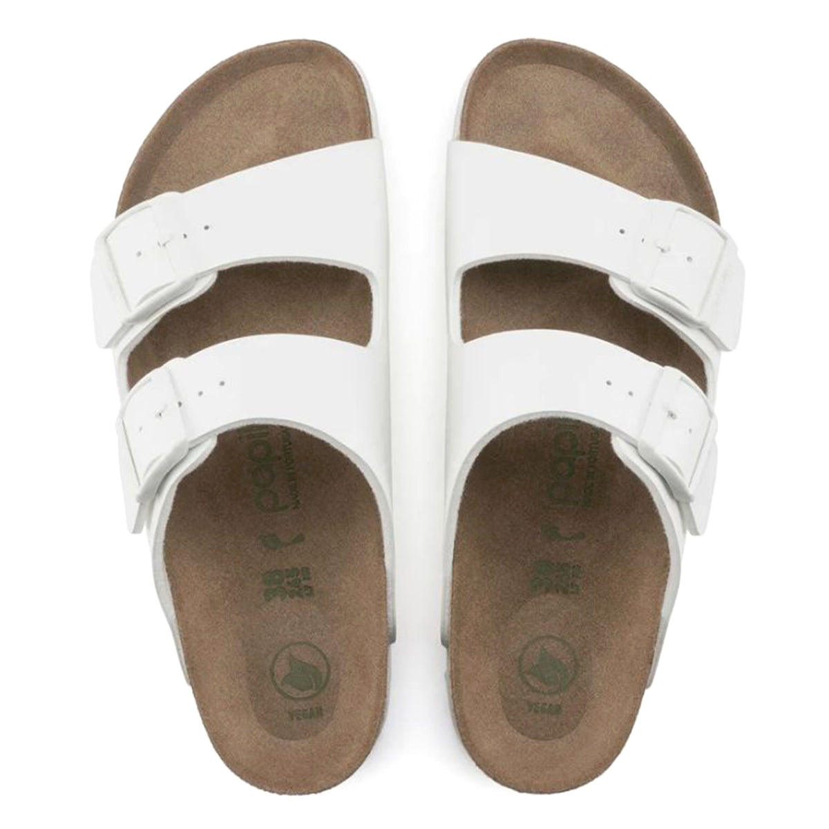 ARIZONA GROOVED WHITE - Sandali Donna Bianchi 1018581 WHT BIRKENSTOCK 