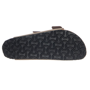 Arizona Birko Flor Narrow Fit Grey Taupe - Sandali Uomo / Donna Grigi 1032070 GTP BIRKENSTOCK 