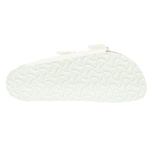 Arizona Birko Flor Narrow Fit - Sandali Uomo / Donna Bianchi 552683 WHT BIRKENSTOCK 