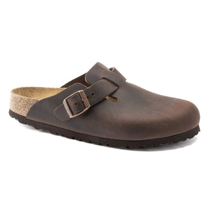 BOSTON OILED LEATHER NARROW FIT HABANA - Sandali Uomo / Donna Marroni 860133 HBN BIRKENSTOCK 